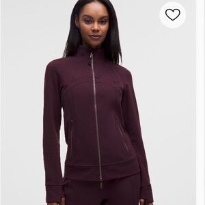 Lululemon Define Jacket- Black Plum